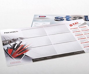 Kalendarze biurkowe leżące Kalendarze biurkowe leżące
