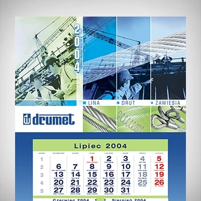 Kalendarz Drumet