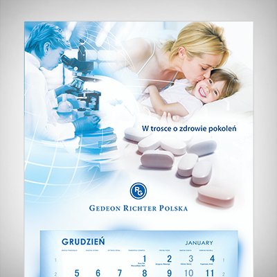 Kalendarz Gedeon Richter