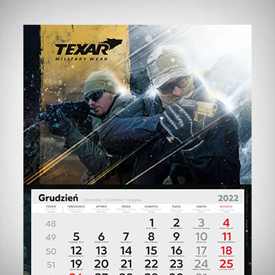 Kalendarz Texar 2023 